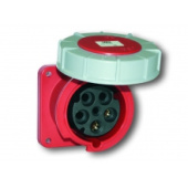Розетка встраиваемая 63А 230V 1P+N+E IP67 PCE