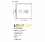 LiteMat+ 2 Hybrid 100W 533x533mm