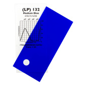 Светофильтр в нарезку #132 Medium Blue (цена за 1м х 1,2м)