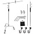 Штатив C-stand + Extension + Grip Head